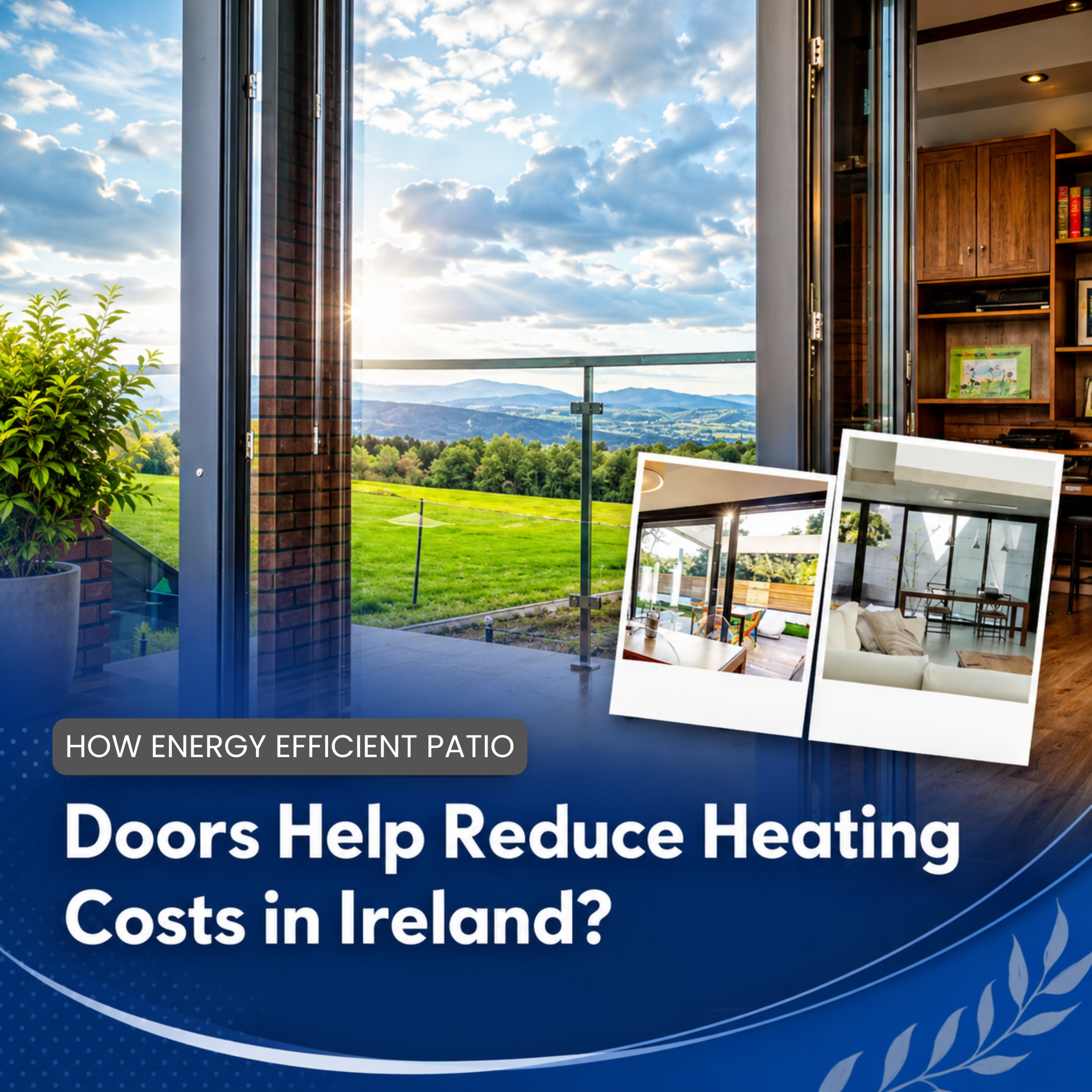 How Energy Efficient Patio Doors Help Reduce Heating Costs in Ireland?