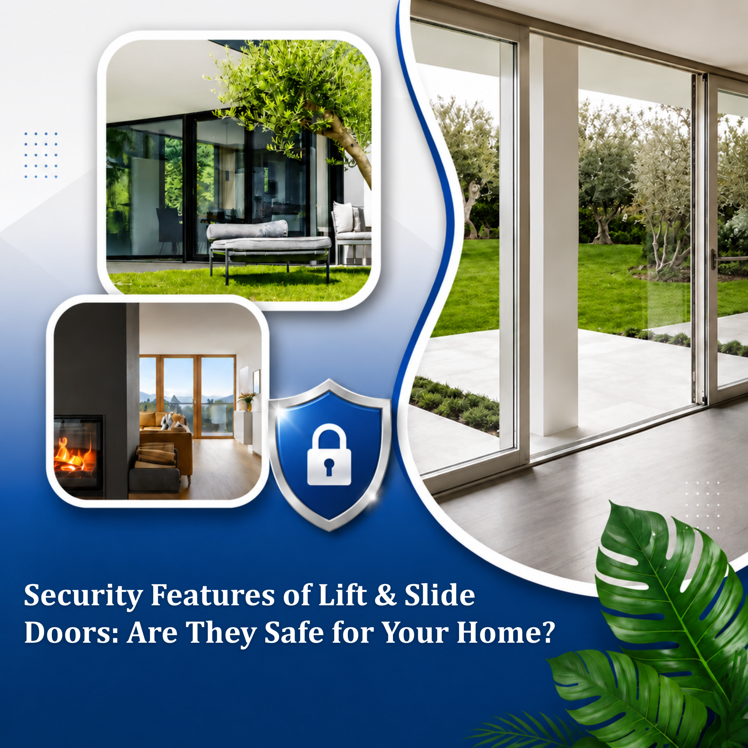 Security Features of Lift & Slide Doors: Are They Safe for Your Home?