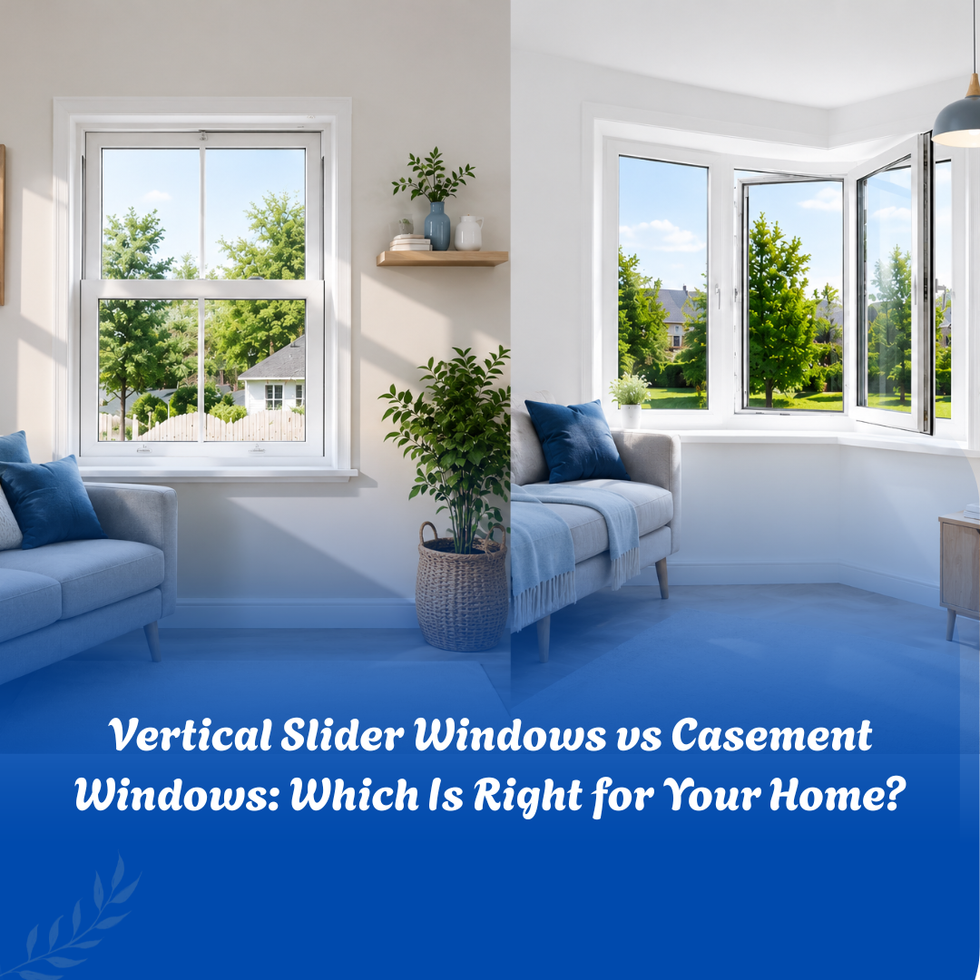 Vertical Slider Windows vs Casement Windows: Which Is Right for Your Home?