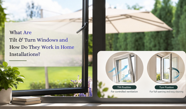 Tilt & Turn Windows in Dublin