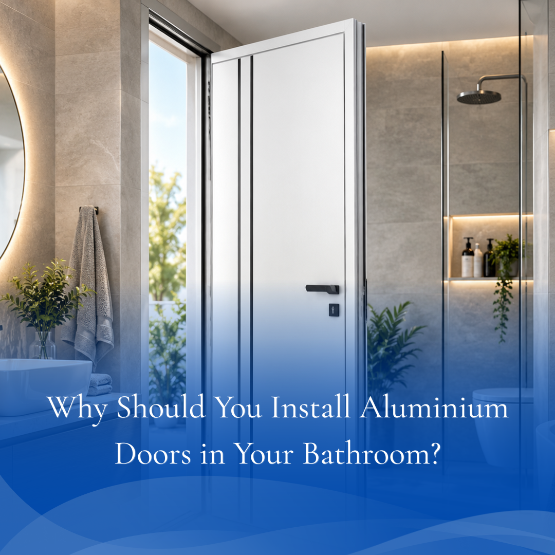 Install Aluminium Doors in Your Bathroom